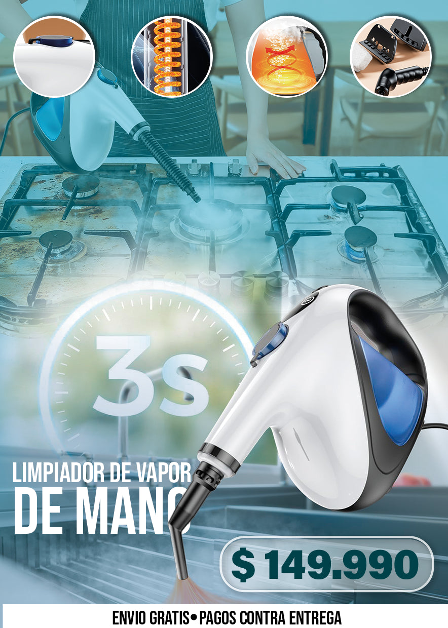 LIMPIADOR DE VAPOR DE MANO
