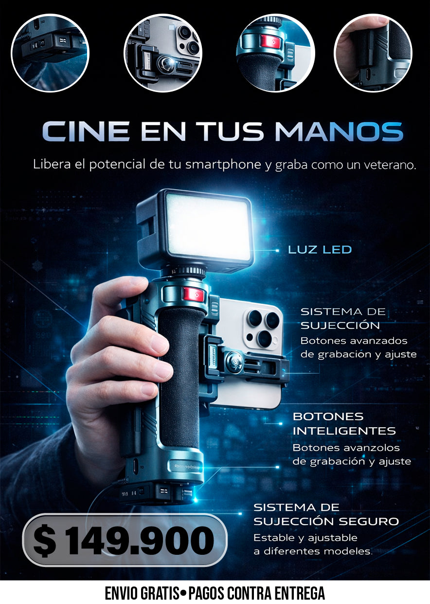 MANGO PARA FOTOGRAFÍA DE TELÉFONO MÓVIL.