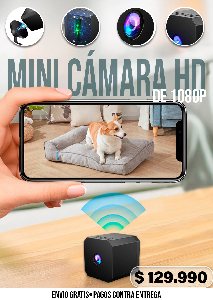 MINI CÁMARA HD DE 1080P