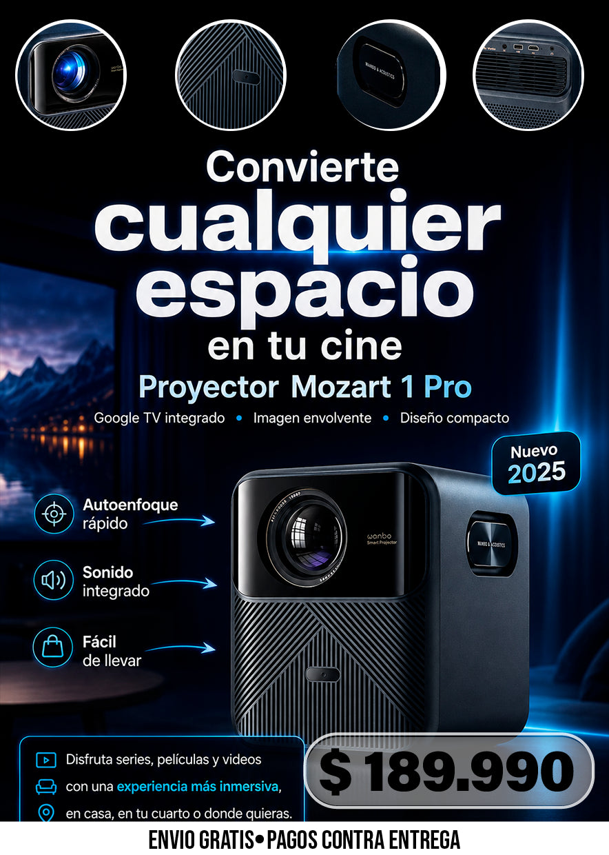 PROYECTOR MOZART 1 PRO NUEVO