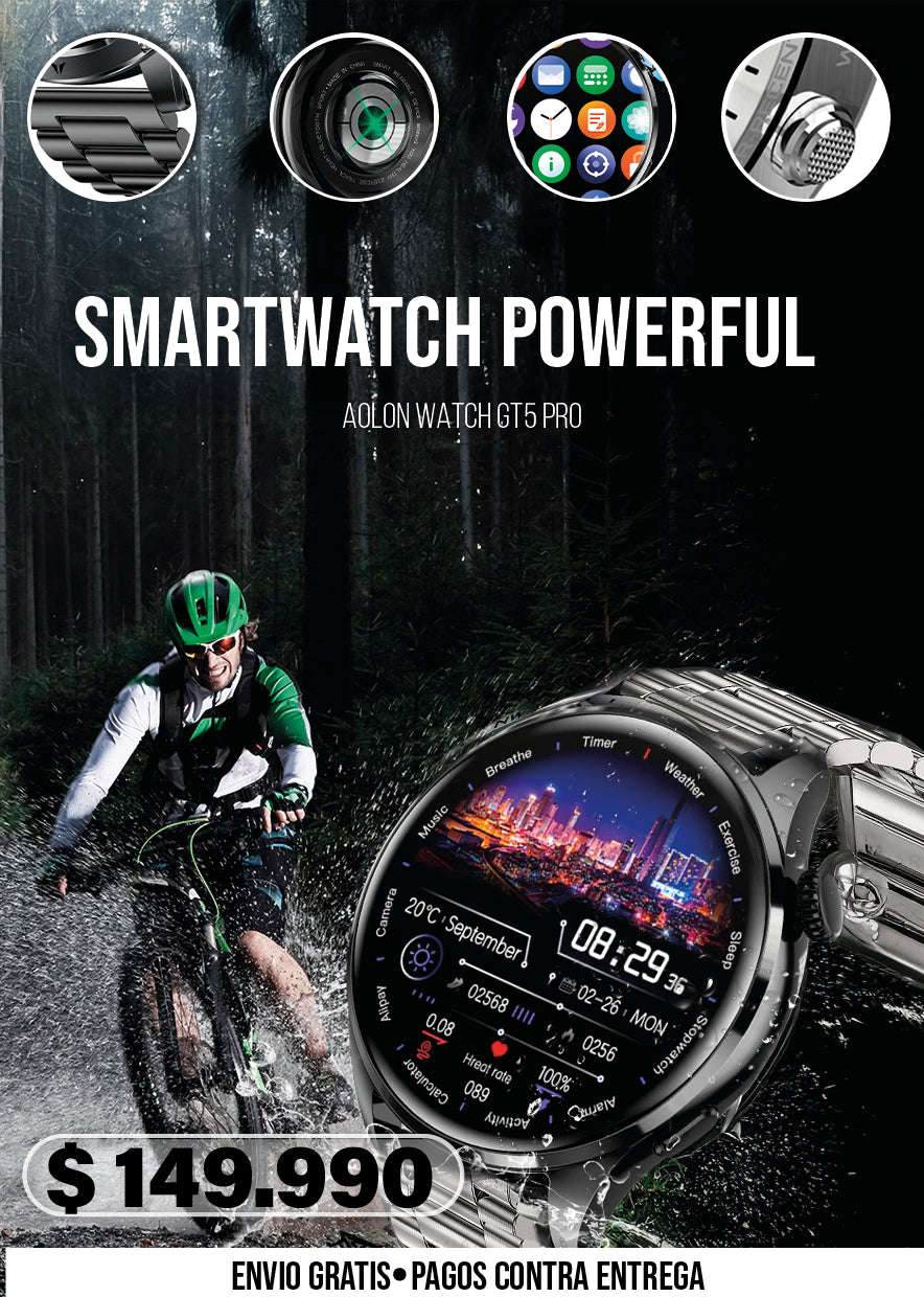 SMARTWATCH POWERFUL AOLON WATCH GT5 PRO