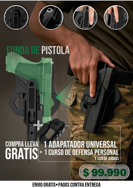 FUNDA DE PISTOLA AMBIDIESTRO
