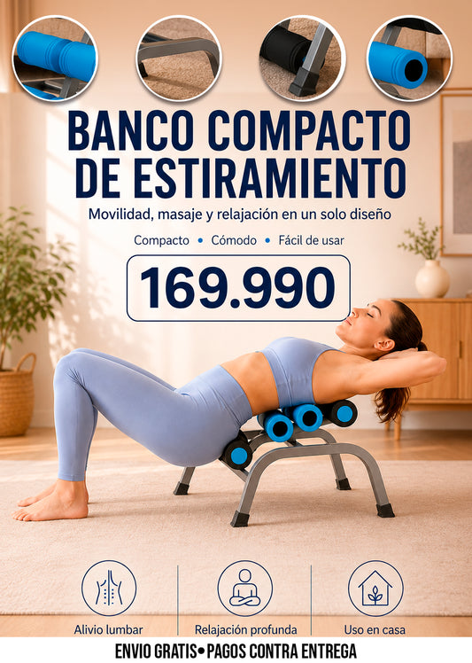 BANCO COMPACTO DE ESTIRAMIENTO