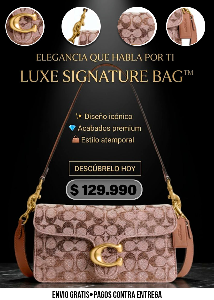BOLSO LUXE SIGNATURE BAG