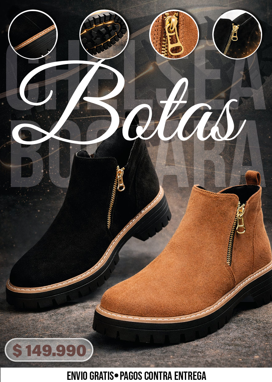BOTAS CHELSEA BOOTARA METRO PARA MUJER