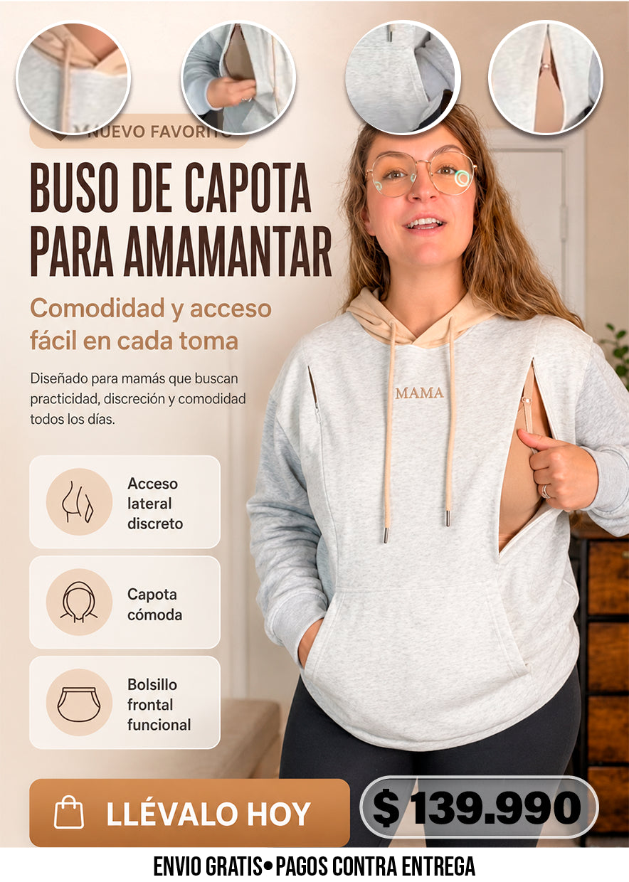 BUSO DE CAPOTA PARA AMAMANTAR