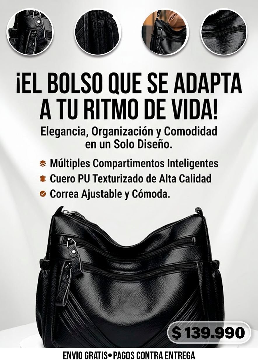 ELEGANTE BOLSO DE HOMBRO