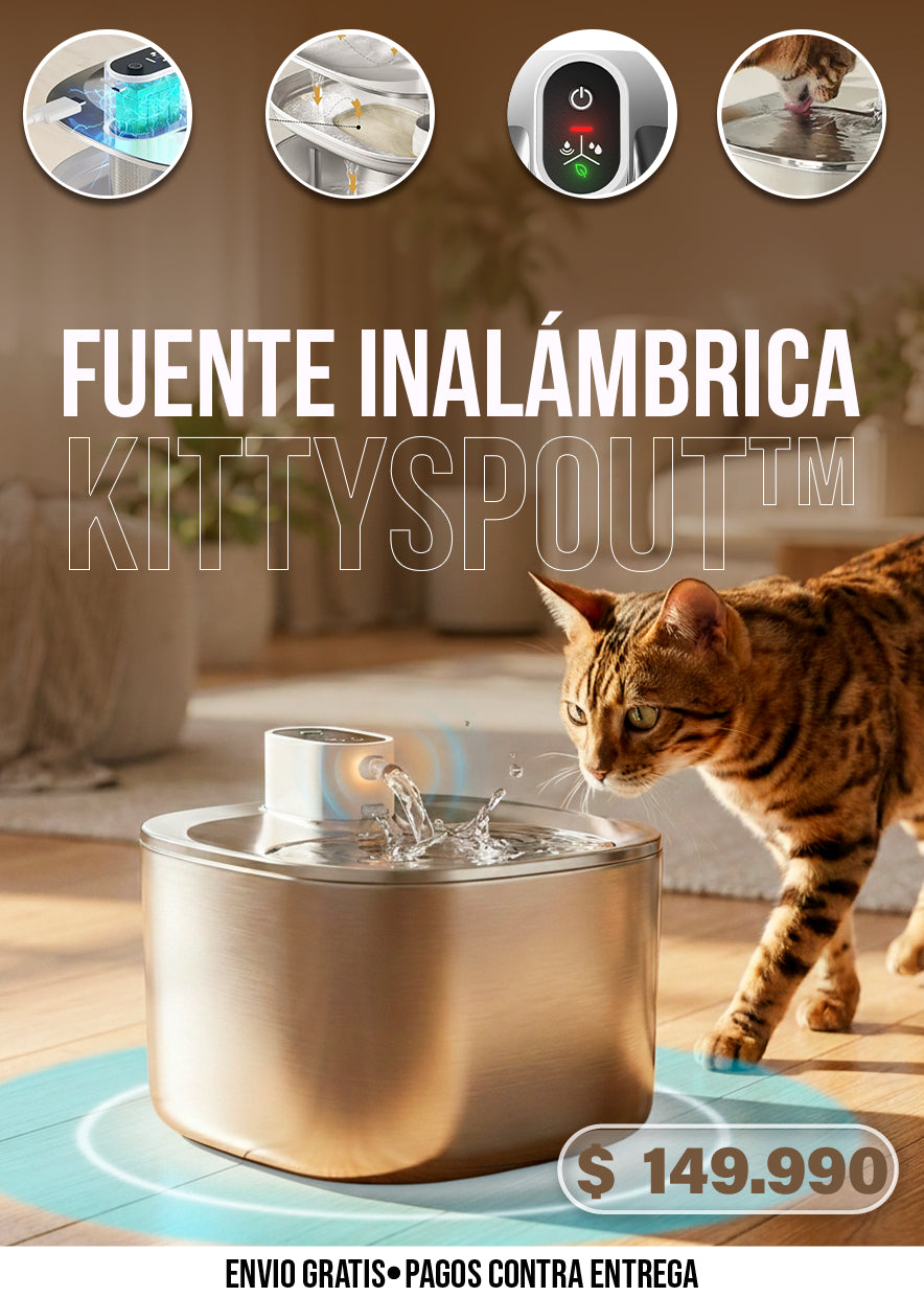 FUENTE INALÁMBRICA KITTYSPOUT™