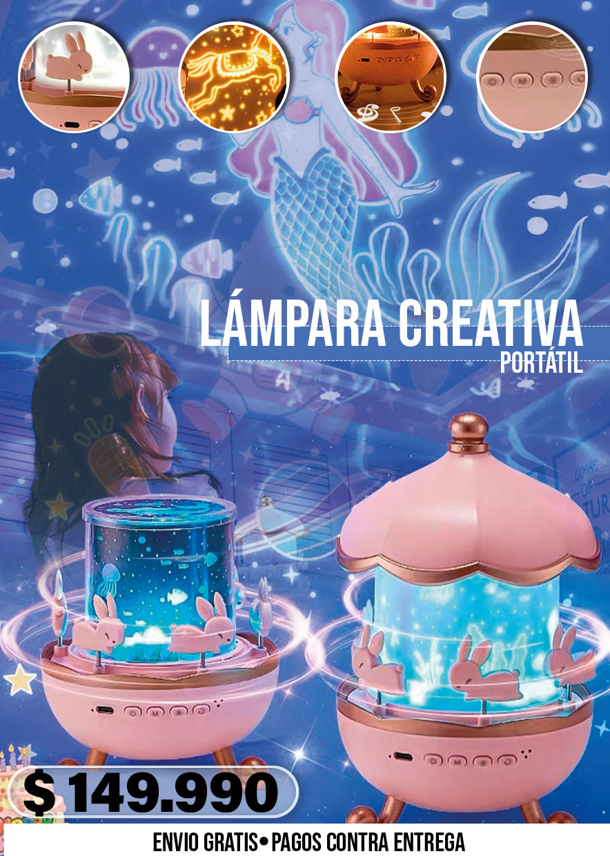 LÁMPARA CREATIVA PORTÁTIL