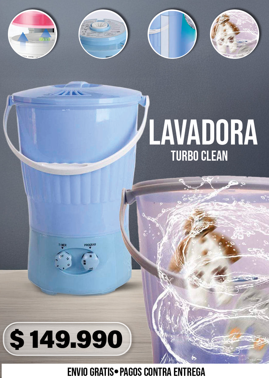 LAVADORA TURBO CLEAN