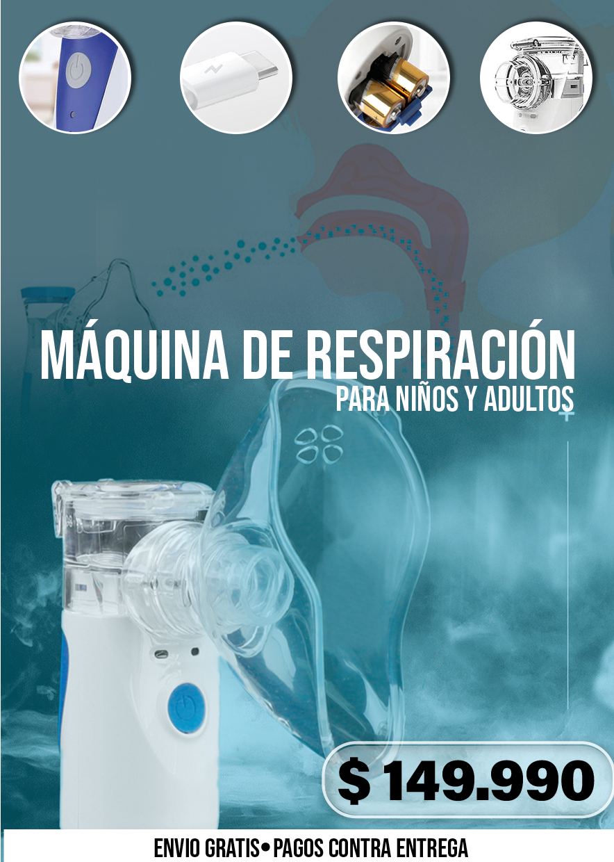 MÁQUINA DE RESPIRACIÓN PARA NIÑOS Y ADULTOS