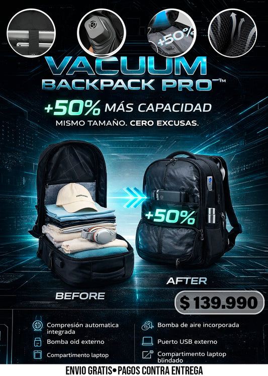 MOCHILAS DE VACÍO