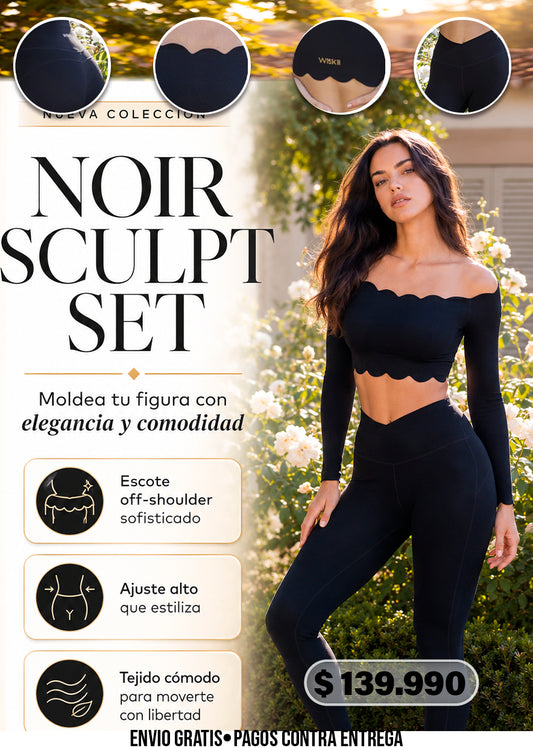 NOIR SCULPT SET