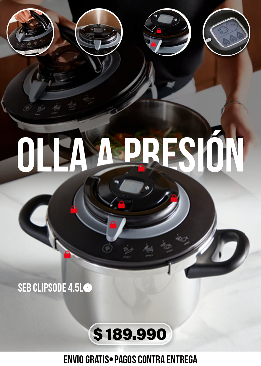 OLLA A PRESIÓN SEB CLIPSODE 4.5L