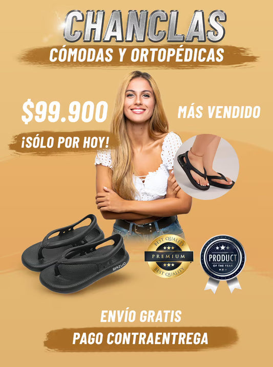 CHANCLAS ORTOPEDICAS COMODAS