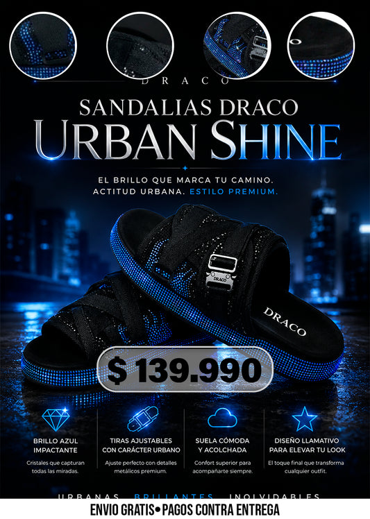 SANDALIAS DRACO URBAN SHINE