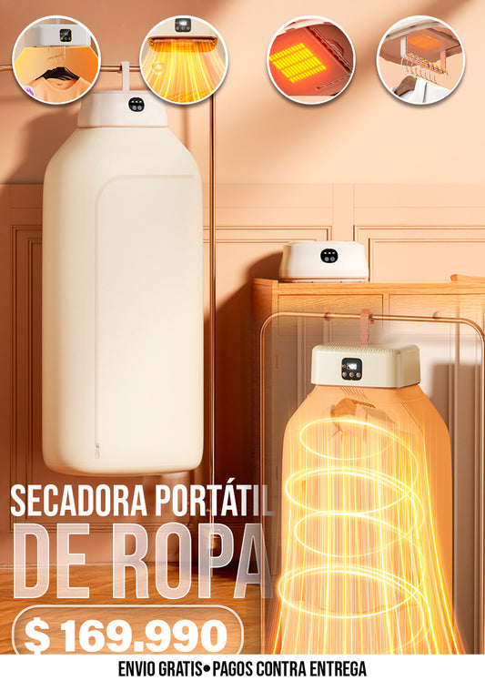 SECADORA PORTÁTIL DE ROPA