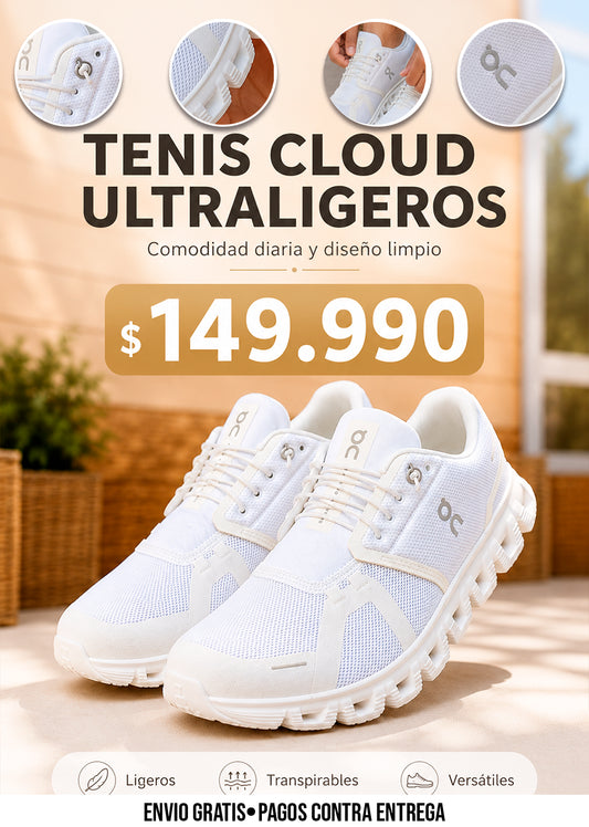 TENIS CLOUD ULTRALIGEROS