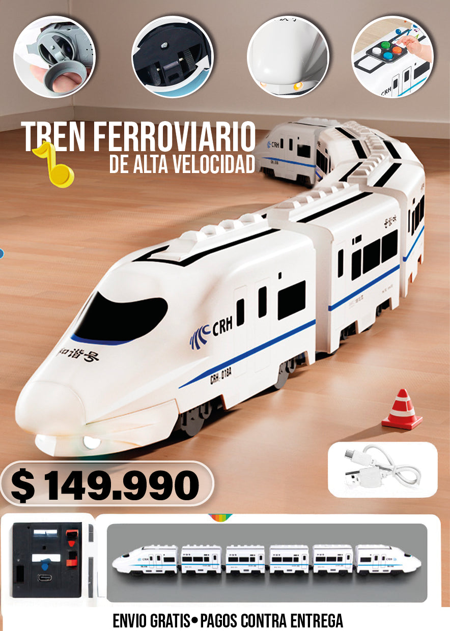 TREN FERROVIARIO DE ALTA VELOCIDAD
