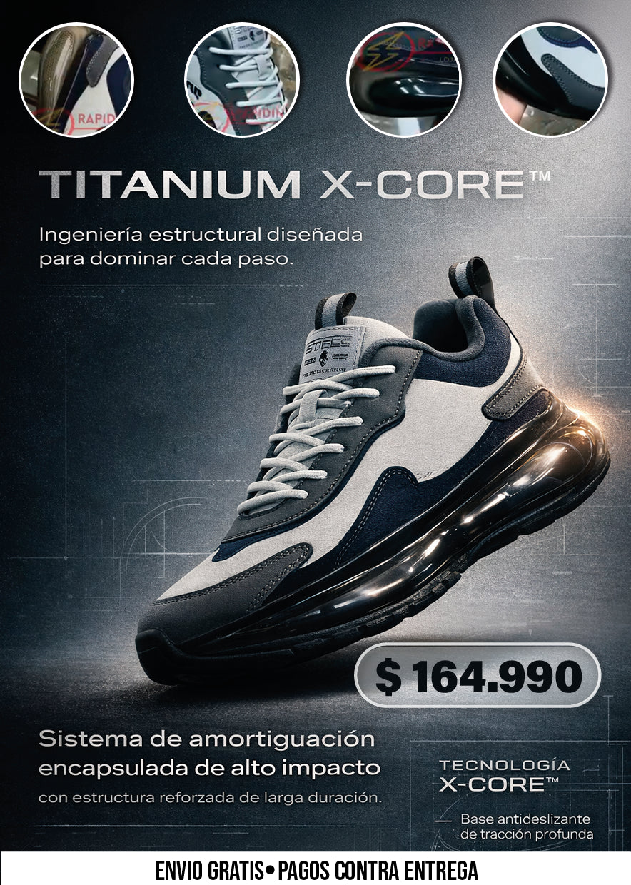 ZAPATILLAS TITANIUM X-CORE™